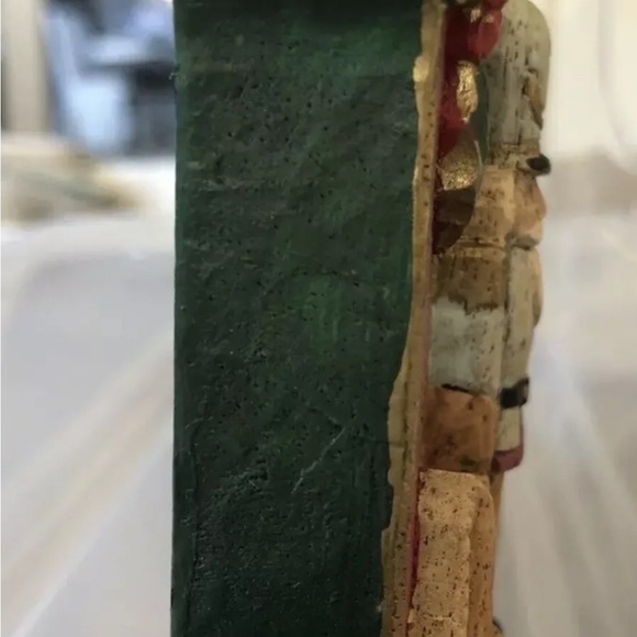 Vintage Kurt Adler carved Christmas " Joy" Sign In Box - Picture 12 of 13